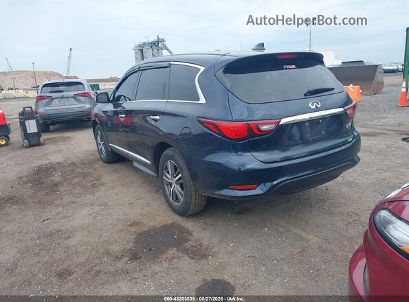 5N1DL0MN6LC530292 2020 INFINITI QX60 Синий Задняя левая четверть