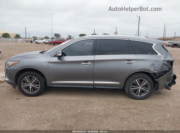 5N1DL0MN7HC515467 2017 INFINITI QX60 Серый Панорамный вид салона 360°