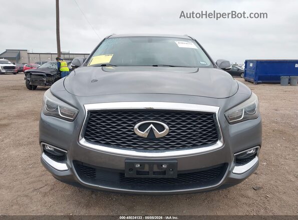 5N1DL0MN7HC515467 2017 INFINITI QX60 Серый Вид щитка приборов