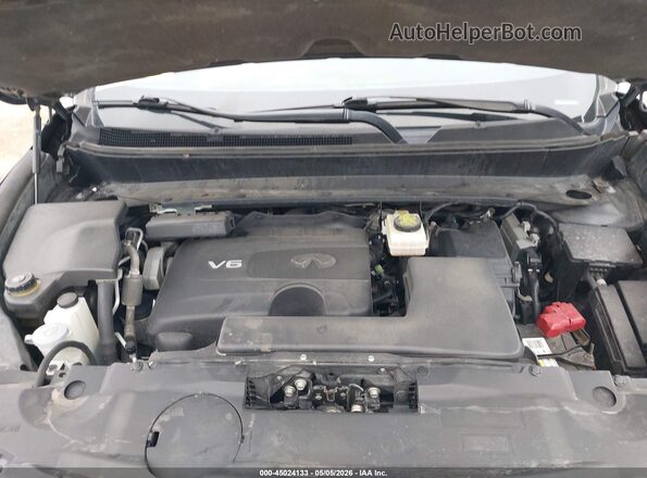 5N1DL0MN7HC515467 2017 INFINITI QX60 Серый Вид сзади