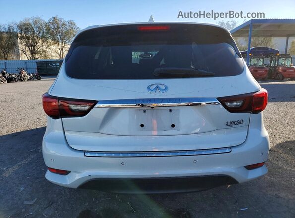 5N1DL0MN7KC508266 2019 INFINITI QX60 Белый Вид сзади