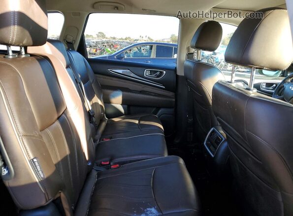 5N1DL0MN7KC508266 2019 INFINITI QX60 Белый Вид задней части салона