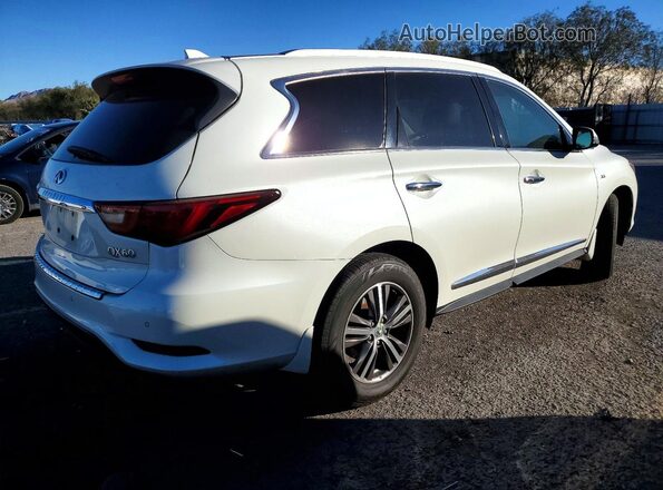5N1DL0MN7KC508266 2019 INFINITI QX60 Белый Задняя правая четверть