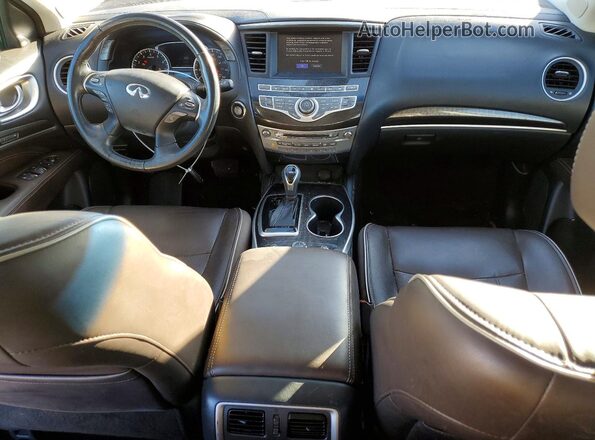 5N1DL0MN7KC508266 2019 INFINITI QX60 Белый Вид панели приборов