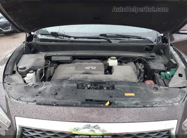 5N1DL0MN7KC514522 2019 INFINITI QX60 Maroon Vista trasera