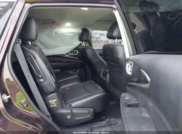 5N1DL0MN7KC514522 2019 INFINITI QX60 Maroon Vista de la etiqueta del VIN