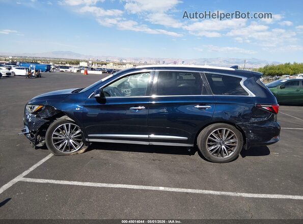 5N1DL0MN8JC510347 2018 INFINITI QX60 Dark Blue Панорамний вид салону 360°