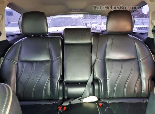 5N1DL0MN8JC531814 2018 INFINITI QX60 Black Հետևի նստատեղերի տեսք