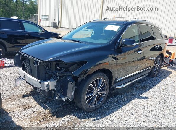 5N1DL0MN9HC541228 2017 INFINITI QX60 Black Front left
