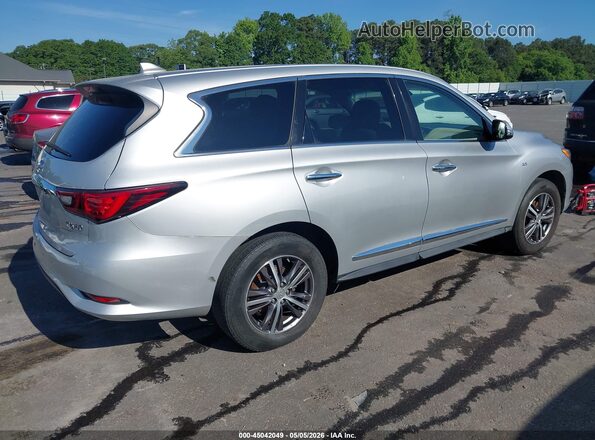 5N1DL0MN9JC526833 2018 INFINITI QX60 Silver Rear right