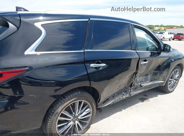 5N1DL0MNXKC519939 2019 INFINITI QX60 Black Вид спереду