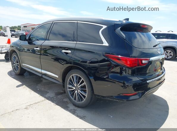 5N1DL0MNXKC519939 2019 INFINITI QX60 Black Задня ліва чверть