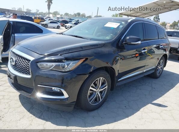 5N1DL0MNXLC522275 2020 INFINITI QX60 Black Front left