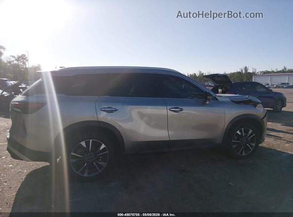 5N1DL1FR3PC357908 2023 INFINITI QX60 Beige Вид задньої частини салону