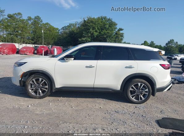 5N1DL1FR5RC338151 2024 INFINITI QX60 White Սալոնի 360 աստիճան տեսք