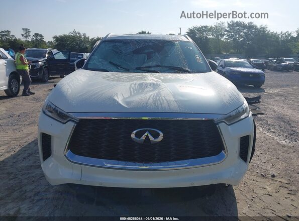 5N1DL1FR5RC338151 2024 INFINITI QX60 White Սարքավորումների վահանակի տեսք