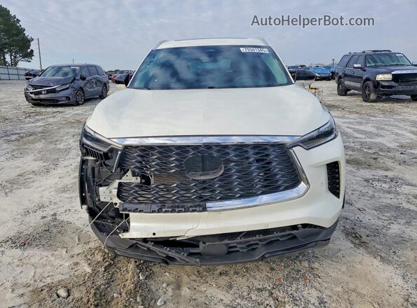 5N1DL1FR8PC354034 2023 INFINITI QX60 White წინა ხედი