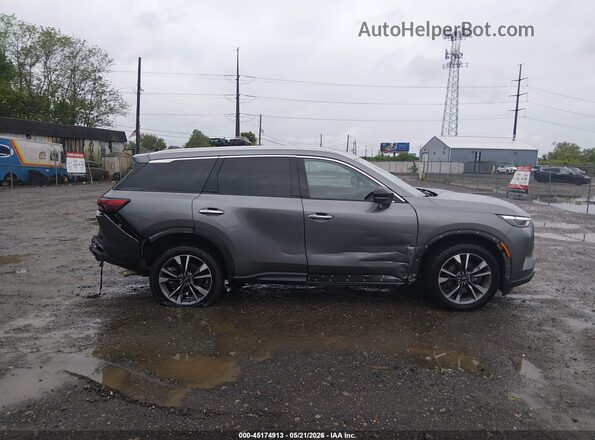 5N1DL1FS1PC358168 2023 INFINITI QX60 Gray Widok wnętrza z tyłu