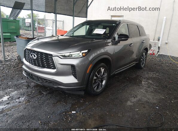 5N1DL1FS1PC358168 2023 INFINITI QX60 Gray Przód lewy