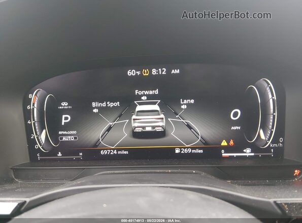 5N1DL1FS1PC358168 2023 INFINITI QX60 Gray Widok tylnych siedzeń