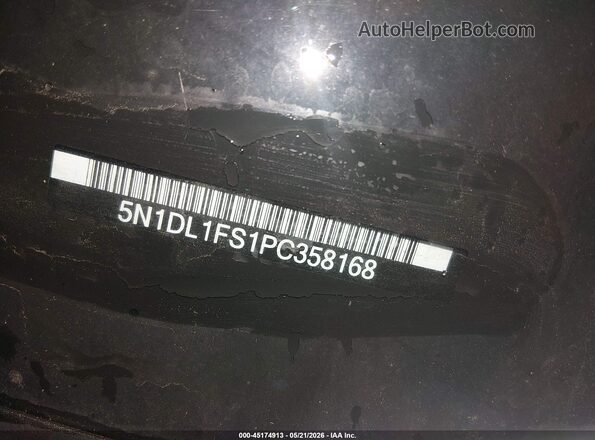5N1DL1FS1PC358168 2023 INFINITI QX60 Gray Widok komory silnika