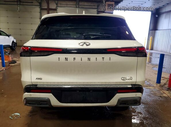 5N1DL1FS6NC330556 2022 INFINITI QX60 Белый Вид сзади