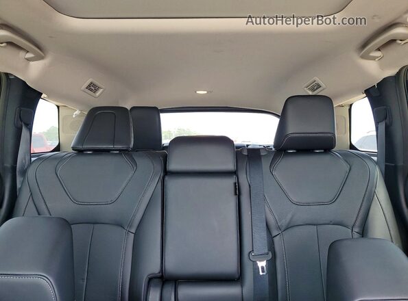 5N1DL1FS7RC352281 2024 INFINITI QX60 White Հետևի նստատեղերի տեսք
