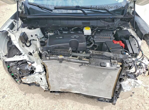 5N1DL1FS7RC352281 2024 INFINITI QX60 White Շարժիչի բաժամունքի տեսք