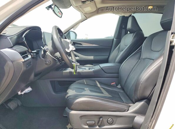 5N1DL1FS7RC352281 2024 INFINITI QX60 White Սալոնի դիմացի տեսք