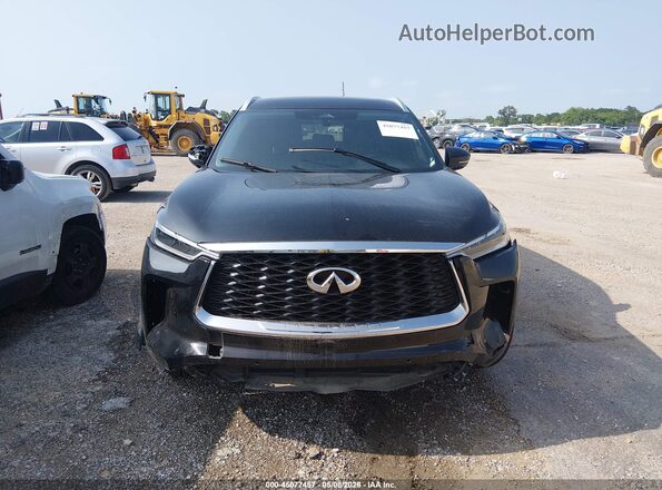 5N1DL1FS8PC349340 2023 INFINITI QX60 Black ხელსაწყოთა პანელის ხედი
