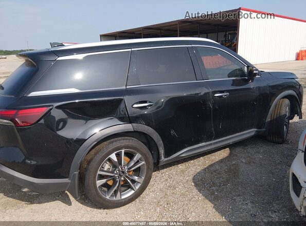 5N1DL1FS8PC349340 2023 INFINITI QX60 Black წინა ხედი