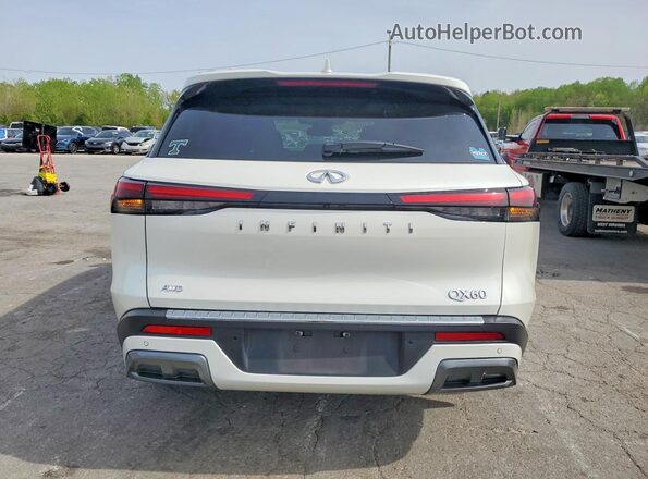 5N1DL1FS9NC335170 2022 INFINITI QX60 White Вид ззаду