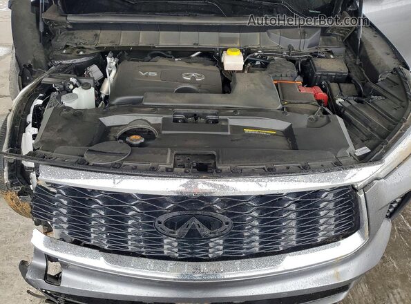 5N1DL1GS4RC358828 2024 INFINITI QX60 Серый Вид задней части салона