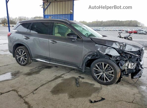 5N1DL1GS4RC358828 2024 INFINITI QX60 Серый Передняя правая четверть