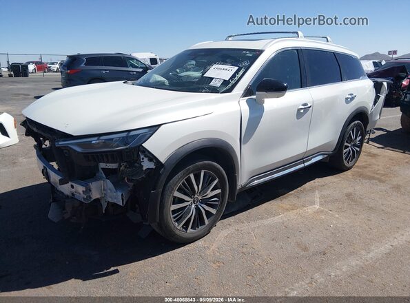 5N1DL1GS5RC347434 2024 INFINITI QX60 White Przód lewy