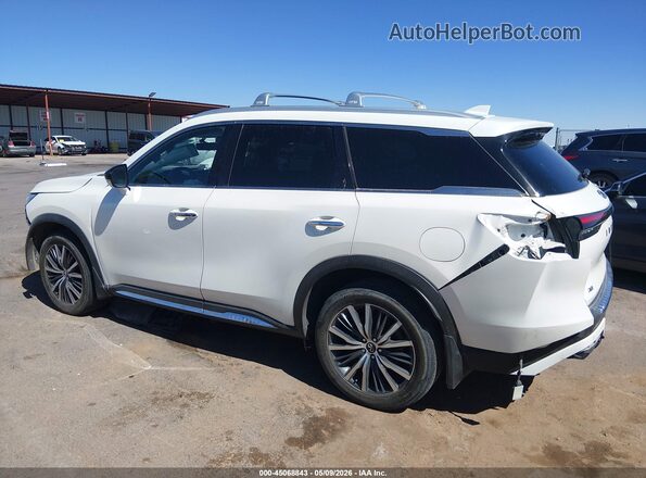 5N1DL1GS5RC347434 2024 INFINITI QX60 White Widok wnętrza 360 stopni