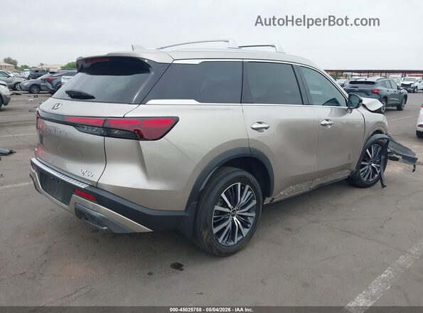 5N1DL1GS9PC359728 2023 INFINITI QX60 Gold Հետևի աջ