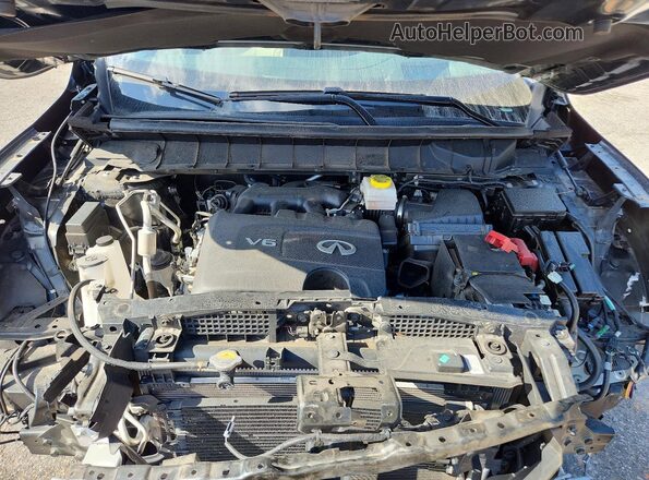 5N1DL1GS9PC369529 2023 INFINITI QX60 Black ძრავის განყოფილების ხედი