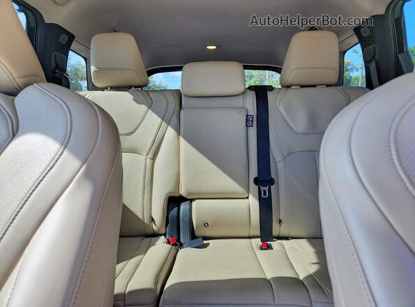 5N1DL1GS9PC369529 2023 INFINITI QX60 Black უკანა სავარძლების ხედი