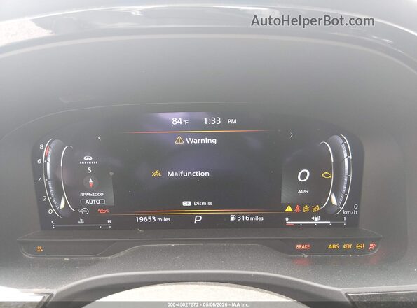 5N1DL1GS9RC356119 2024 INFINITI QX60 Gray Widok tylnych siedzeń