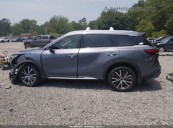 5N1DL1GS9RC356119 2024 INFINITI QX60 Gray Widok wnętrza 360 stopni