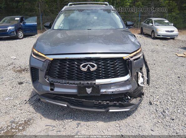 5N1DL1GS9RC356119 2024 INFINITI QX60 Gray Widok zestawu wskaźników
