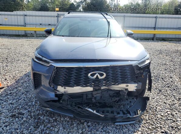 5N1DL1HU2PC365080 2023 INFINITI QX60 Gray Vista frontal