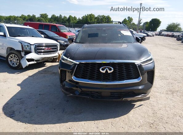 5N1DL1HU6PC357418 2023 INFINITI QX60 Black Rear interior view