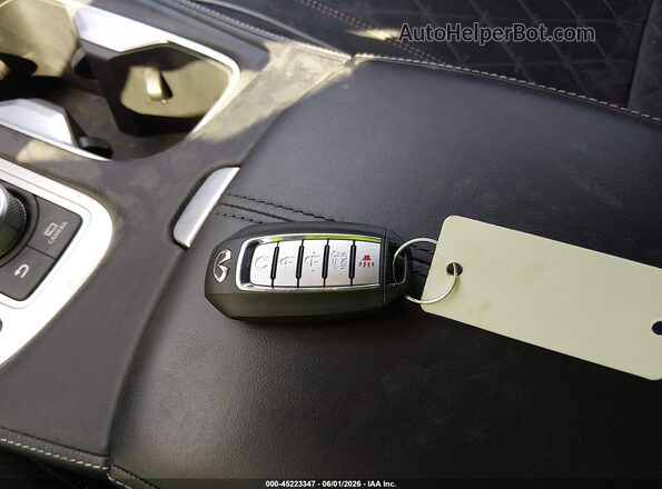5N1DL1HU6PC357418 2023 INFINITI QX60 Black Dashboard view
