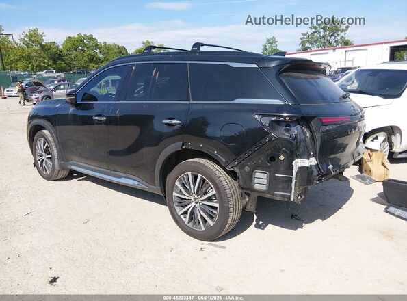 5N1DL1HU6PC357418 2023 INFINITI QX60 Black Rear left