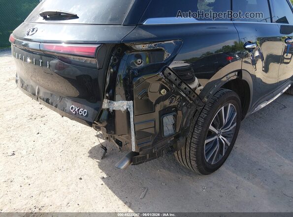 5N1DL1HU6PC357418 2023 INFINITI QX60 Black Front view