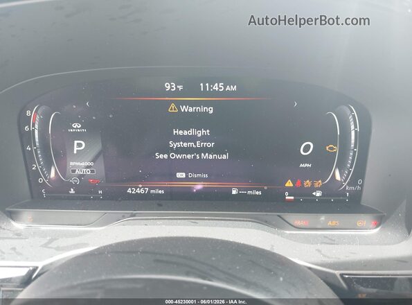 5N1DL1HU8PC376620 2023 INFINITI QX60 Dark Blue Vista de los asientos traseros