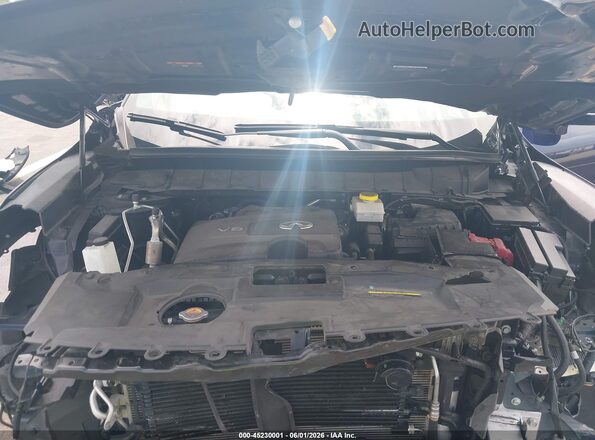 5N1DL1HU8PC376620 2023 INFINITI QX60 Dark Blue Vista trasera