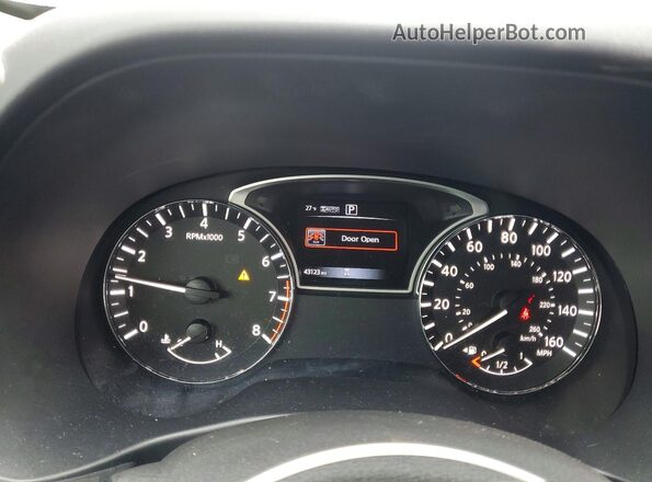 5N1DR2AM0LC640325 2020 NISSAN PATHFINDER Gray Вид щитка приладів